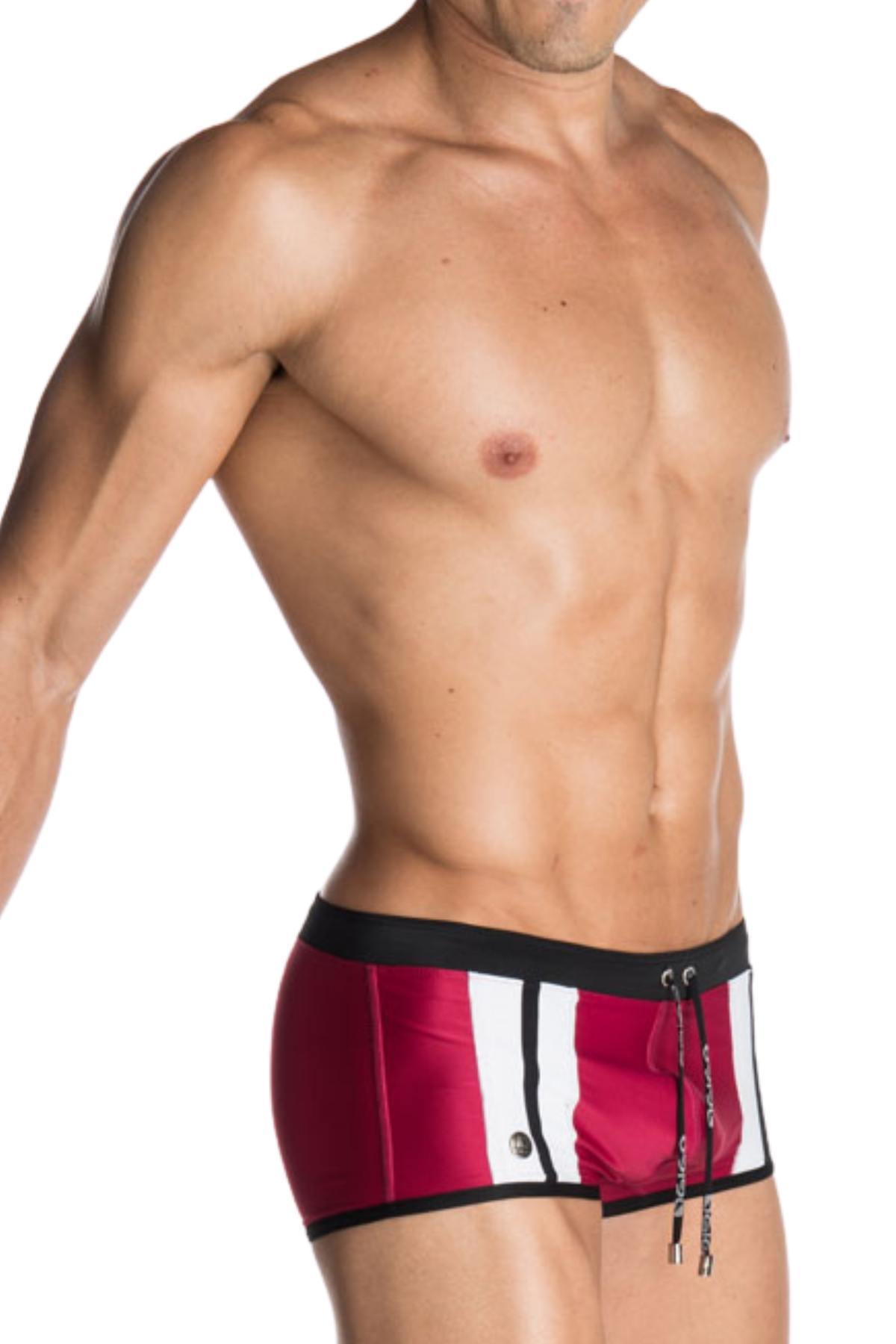 Gigo Wine Retro Swim Trunk