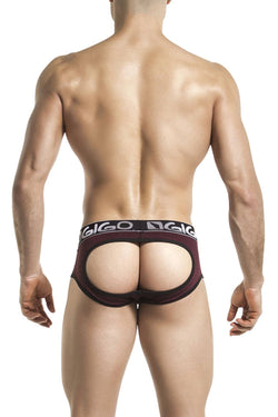 Gigo Wine Velvet Jock Brief thumbnail 2