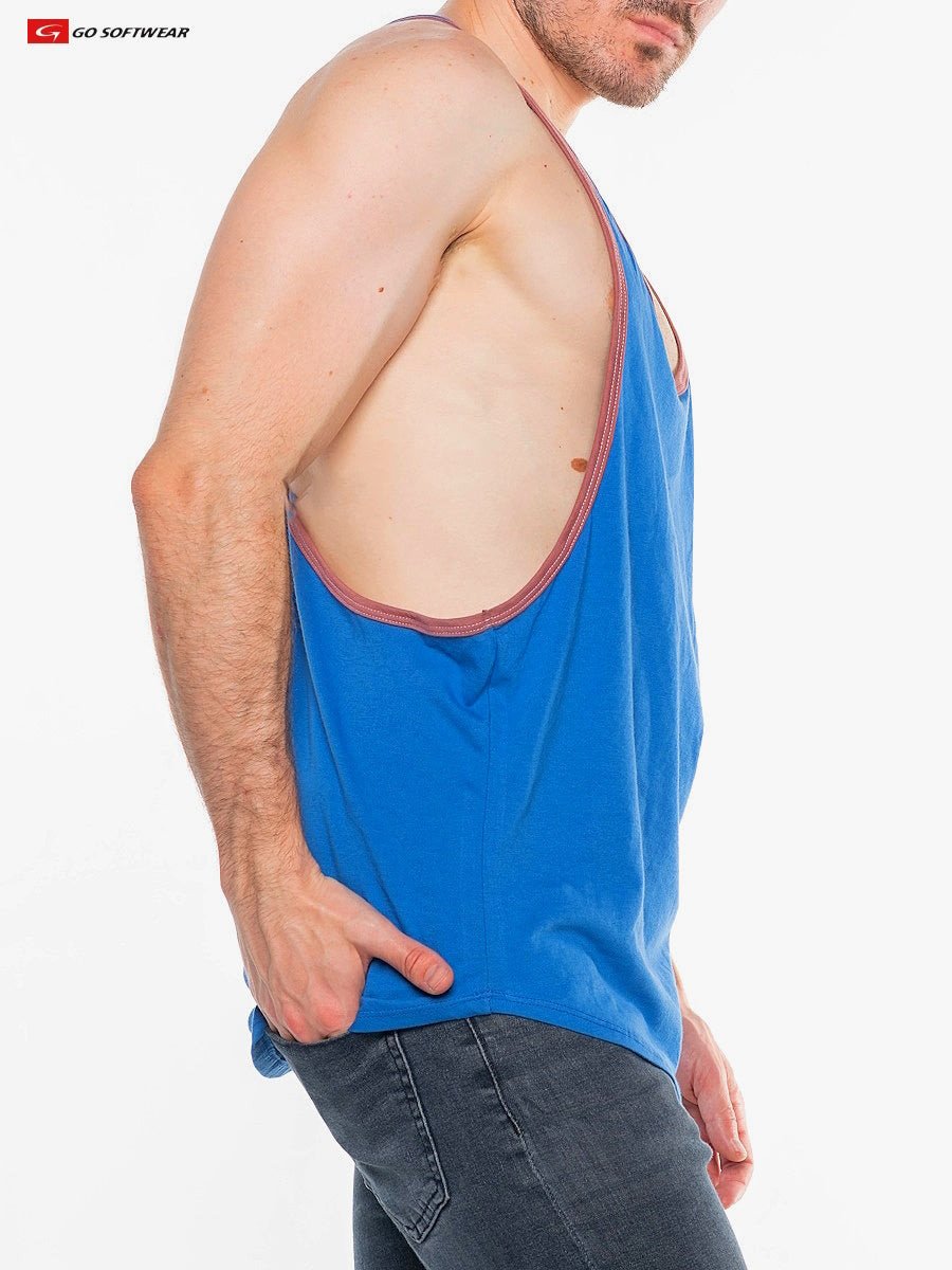 Go Softwear Galactic Cobalt Zion Athletic Tank Top