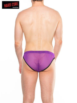Go Softwear Purple And Black Frisky Bikini Brief thumbnail 3