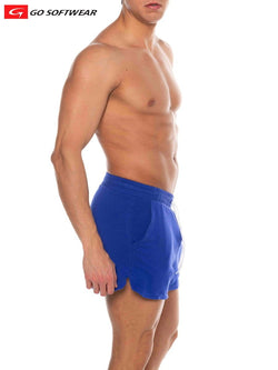 Go Softwear Royal Blue Pacific French Terry Shorts w/Pockets thumbnail 2
