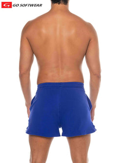 Go Softwear Royal Blue Pacific French Terry Shorts w/Pockets thumbnail 3