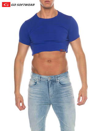 Go Softwear Royal Blue Pacific Half Tee