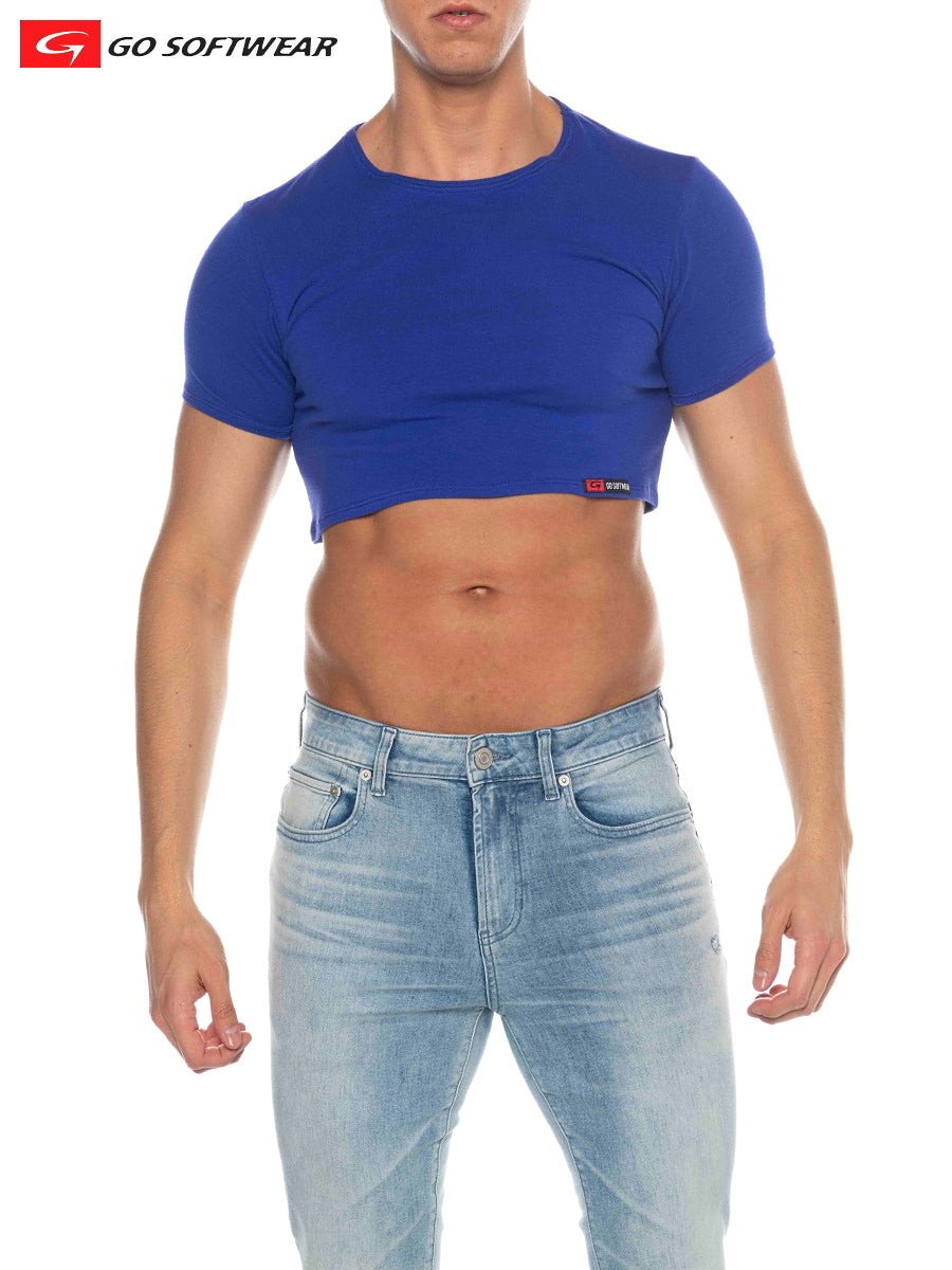 Go Softwear Royal Blue Pacific Half Tee