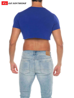 Go Softwear Royal Blue Pacific Half Tee thumbnail 2