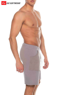 Go Softwear Silver Grey Pacific Workout Short thumbnail 2
