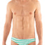 Go Softwear Spearmint Cabana Stripe Swim Thong