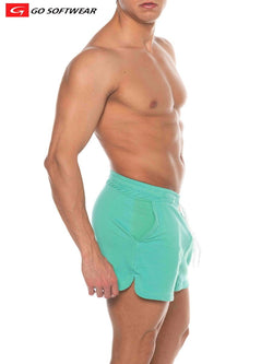 Go Softwear Spearmint Pacific French Terry Shorts w/Pockets thumbnail 2