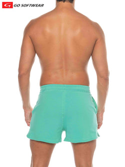 Go Softwear Spearmint Pacific French Terry Shorts w/Pockets thumbnail 3