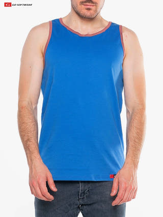 Go softwear Galactic Blue Zion Classic Tank Top