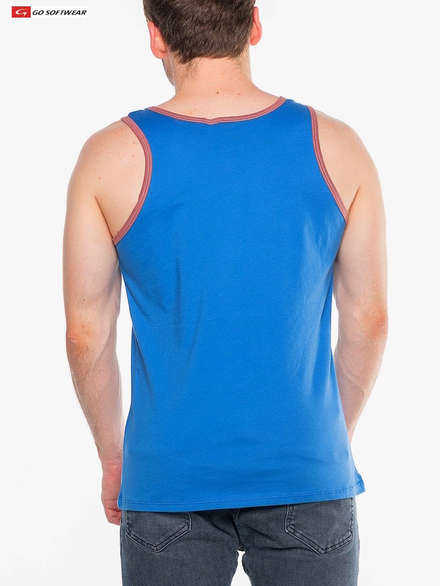Go softwear Galactic Blue Zion Classic Tank Top