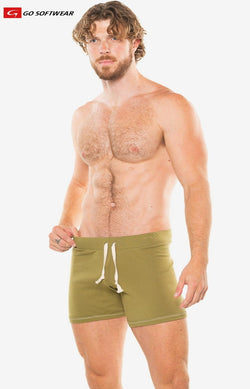 Go softwear Lite Olive California Lounge Short thumbnail 2