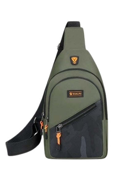 Green Camo Crossbody