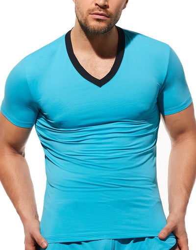 Gregg Homme Aqua Yoga Breathable V- Neck T-Shirt