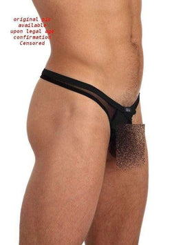 Gregg Homme Black Thong X-Rated Maximizer Support Thongs thumbnail 3