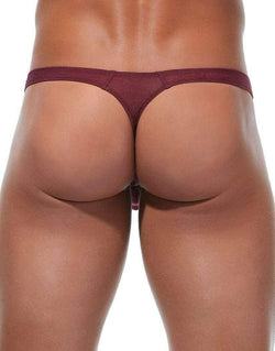 Gregg Homme Burgundy Torridz Hyperstretch Thong thumbnail 1