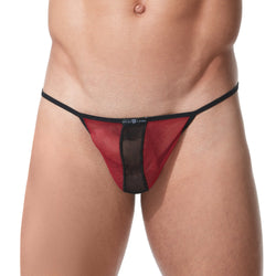 Gregg Homme Red Temptation Mesh G-String thumbnail 1