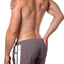 Grey Striped Runner Short
