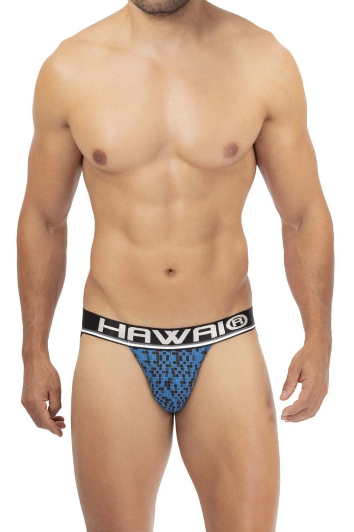 HAWAI Blue 42320 Microfiber Jockstrap