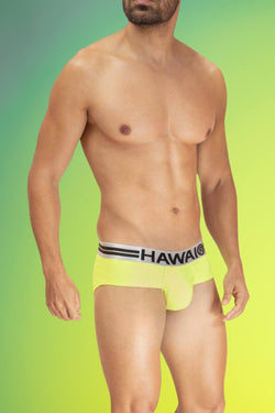 HAWAI Neon Green 42266 Microfiber Brief thumbnail 3