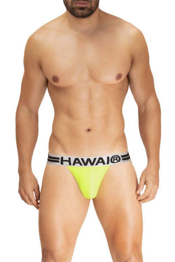 HAWAI Neon Green 42268 Microfiber Jockstrap thumbnail 1