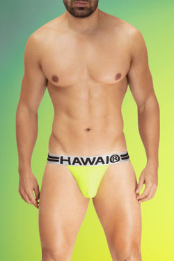 HAWAI Neon Green 42268 Microfiber Jockstrap thumbnail 2