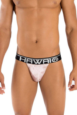 HAWAI pink 41946T Animal Print Athletic Jockstrap thumbnail 1