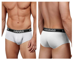 HAWAIR Men's Underwear 41961 Microfiber Briefs Color White thumbnail 1