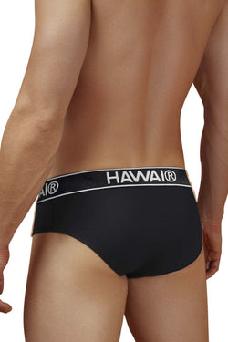 HAWAIR Men's Underwear 41962 Cotton blend Briefs Color Black-01 thumbnail 3