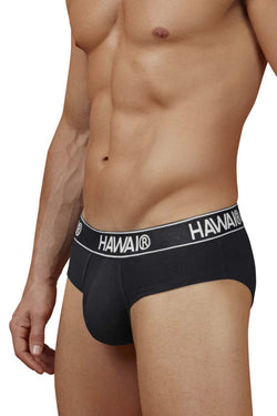HAWAIR Men's Underwear 41962 Cotton blend Briefs Color Black-01 thumbnail 4