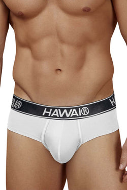 HAWAIR Men's Underwear 41962 Cotton blend Briefs Color White-01 thumbnail 2