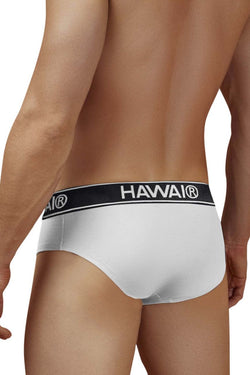 HAWAIR Men's Underwear 41962 Cotton blend Briefs Color White-01 thumbnail 3