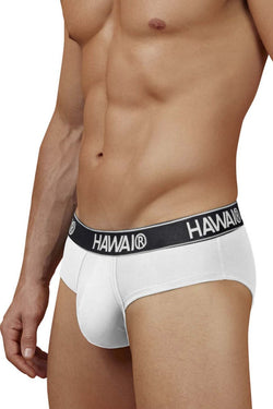 HAWAIR Men's Underwear 41962 Cotton blend Briefs Color White-01 thumbnail 4