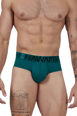 HAWAIR Men's Underwear 41963 Microfiber Briefs Color Green thumbnail 2