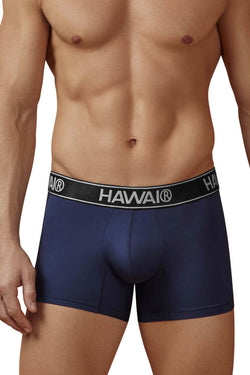 HAWAIR Men's Underwear 41977 Microfiber Trunks Color Dark Blue-01 thumbnail 2