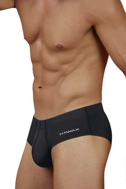 HAWAIR Men's Underwear 42241 Microfiber Briefs Color Black-01 thumbnail 4