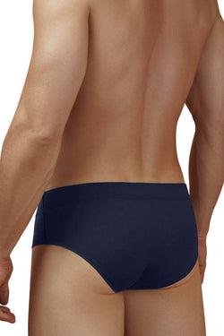 HAWAIR Men's Underwear 42241 Microfiber Briefs Color Dark Blue-01 thumbnail 3