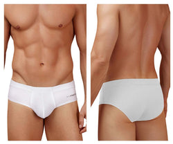HAWAIR Men's Underwear 42241 Microfiber Briefs Color White-01 thumbnail 1