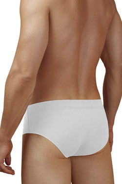 HAWAIR Men's Underwear 42241 Microfiber Briefs Color White-01 thumbnail 3