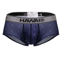 HAWAIR Men's Underwear 42480 Printed Microfiber Briefs Color Blue thumbnail 4