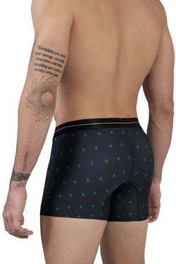 HAWAIR Men's Underwear 42520 Printed Microfiber Trunks Color Dark Blue thumbnail 3