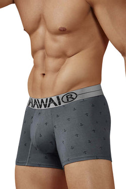 HAWAIR Men's Underwear 42521 Cotton blend Trunks Color Gray thumbnail 4