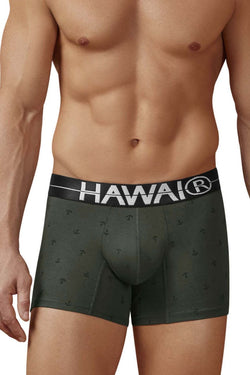 HAWAIR Men's Underwear 42521 Cotton blend Trunks Color Military Green thumbnail 2