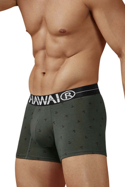 HAWAIR Men's Underwear 42521 Cotton blend Trunks Color Military Green thumbnail 3