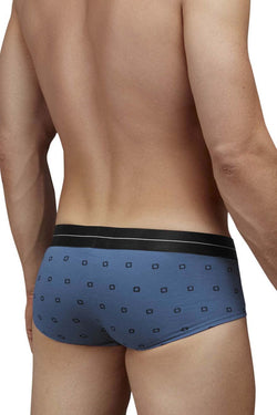 HAWAIR Men's Underwear 42531 Cotton blend Briefs Color Blue Quartz thumbnail 3