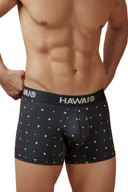 HAWAIR Men's Underwear 42570 Microfiber Trunks Color Black thumbnail 2