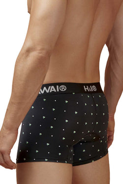 HAWAIR Men's Underwear 42570 Microfiber Trunks Color Black thumbnail 3