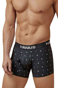 HAWAIR Men's Underwear 42570 Microfiber Trunks Color Black thumbnail 4