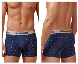 HAWAIR Men's Underwear 42570 Microfiber Trunks Color Dark Blue thumbnail 1