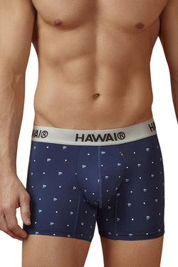 HAWAIR Men's Underwear 42570 Microfiber Trunks Color Dark Blue thumbnail 2